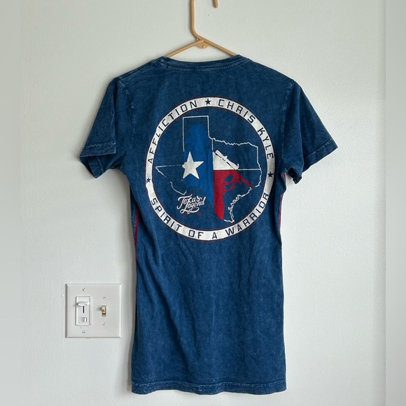 Affliction Tops - Affliction Texas T-Shirt Short Sleeve Tee